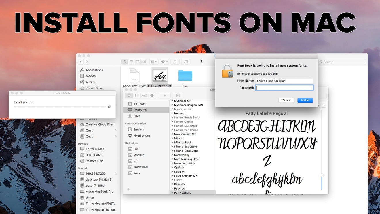 microsoft powerpoint for mac font not the same in word